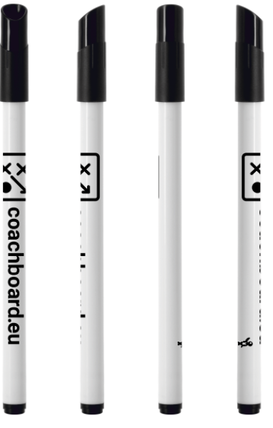 4 whiteboard markers 1.5mm