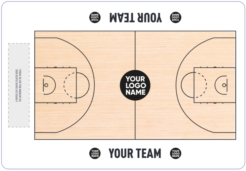 Basketball court + keynotes en clip